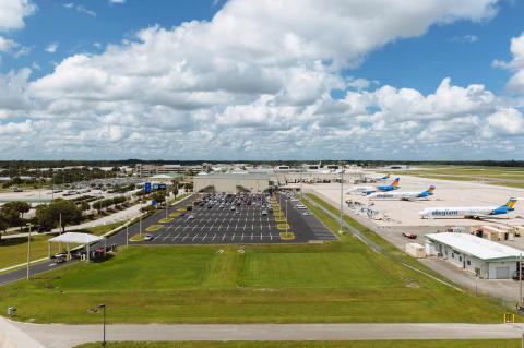 The Orlando Sanford International Airport is currently expanding its facilities, with federal funding to help. 