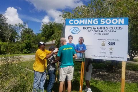 The Boys and Girls Club in Oviedo broke ground Friday and will be open in 2020.
