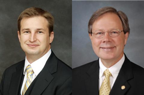 State Sen. Jason Brodeur, R-District 9, and state Rep. Scott Plakon, R-District 29