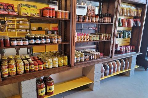 The aisles of Spice is Nice are lined with products with a kick to spice up your everyday meals.