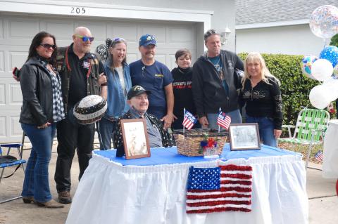 A current and former neighbor of DeBary resident Irving Meyer organized a huge celebration for for the veteran’s 103rd birthday this past Sunday.