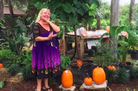 Susie Trimble (above), owner of Susie’s Cool Beans Nursery in DeBary, was killed in a head-on collision last week. 