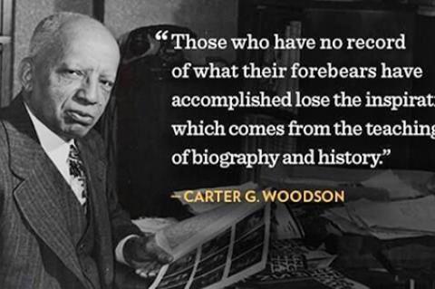 Dr. Carter G. Woodson, Founder, Black History Month