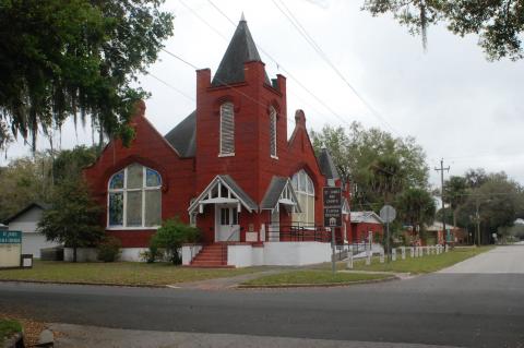 The Historic St. James African Methodist Episcopal Church (above) and Historic Hopper Academy (below) are both on a final list for Florida African-American Cultural and Historical Grants.