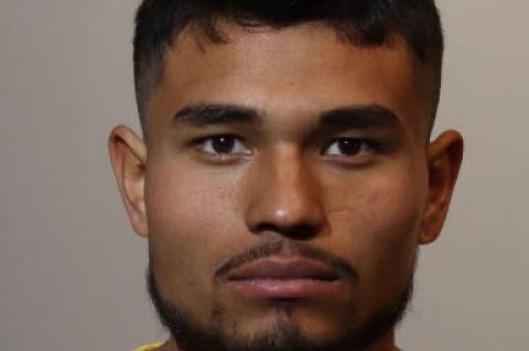 Salvador Cedillo, 21, was arrested by Airport Authority police Friday morning.