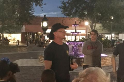 Gary Holmes, who runs Sanford Ghost Tours, wants to spread a love of both history and the supernatural to those who are curious about exploring downtown Sanford.