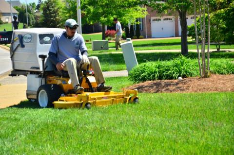 The app will allow homeowners to connect with lawn services in the area to get jobs done more quickly. 