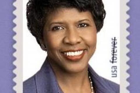 The Gwen Ifill Commemorative Postage Stamp
