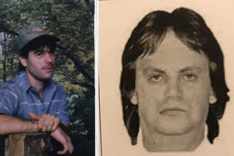 Jimmy Ledford (left). On the right, The Volusia County Sheriff’s Office released a composite sketch of a suspect in the hit-and-run case, however they were unsure if it was a woman or a man.