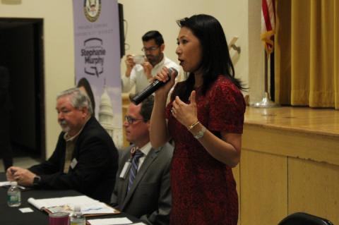 Congresswoman Stephanie Murphy talked about local and national issues at her Thursday town hall.