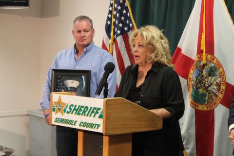 Della Wiggins has been fighting alongside SCSO against the opioid epidemic since her son Jon died last year.
