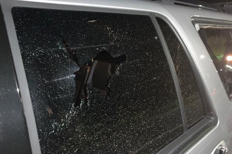 The Sheriff’s Office photographed multiple cars that sustained damage by gun fire while on Interstate 4.