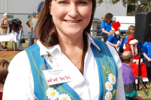 Teri Patterson has volunteered with the festival for 19 years. 